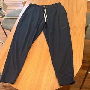 Vuori Ink/Dark Blue Heather Sunday Performance Joggers Size Medium